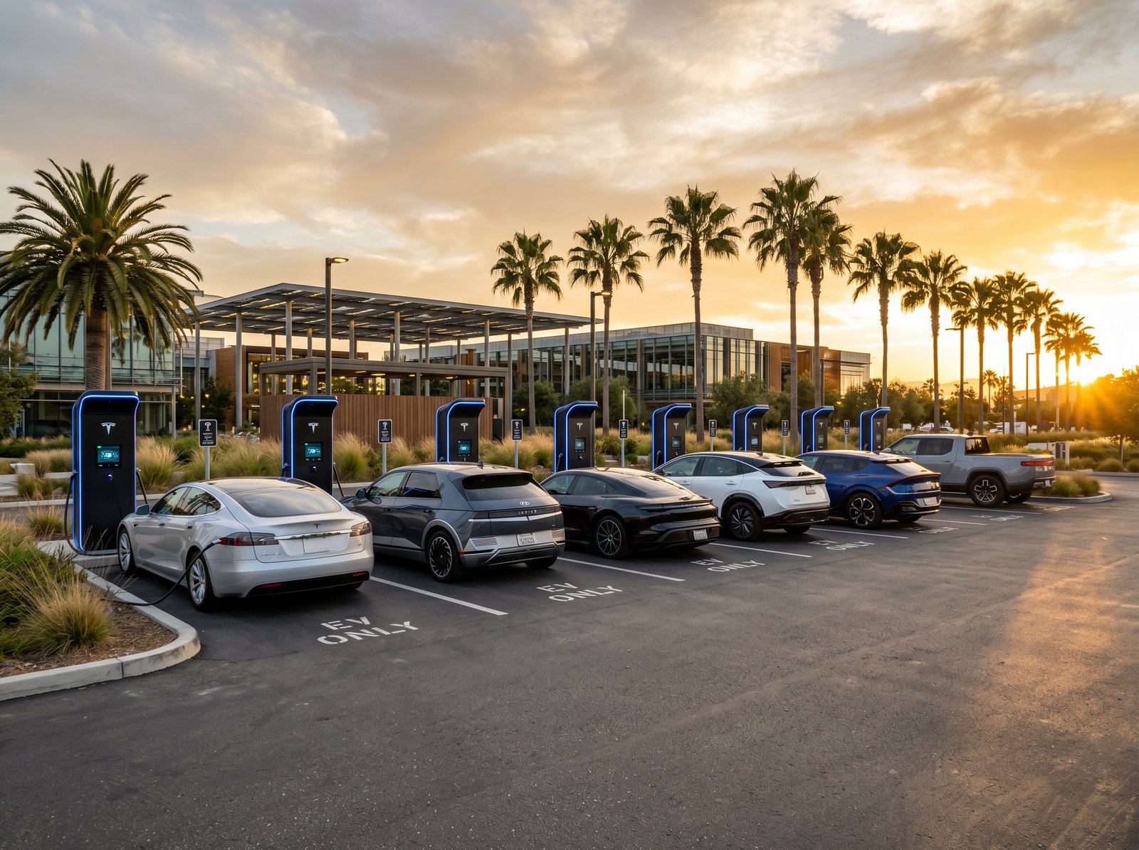 EV charging stations