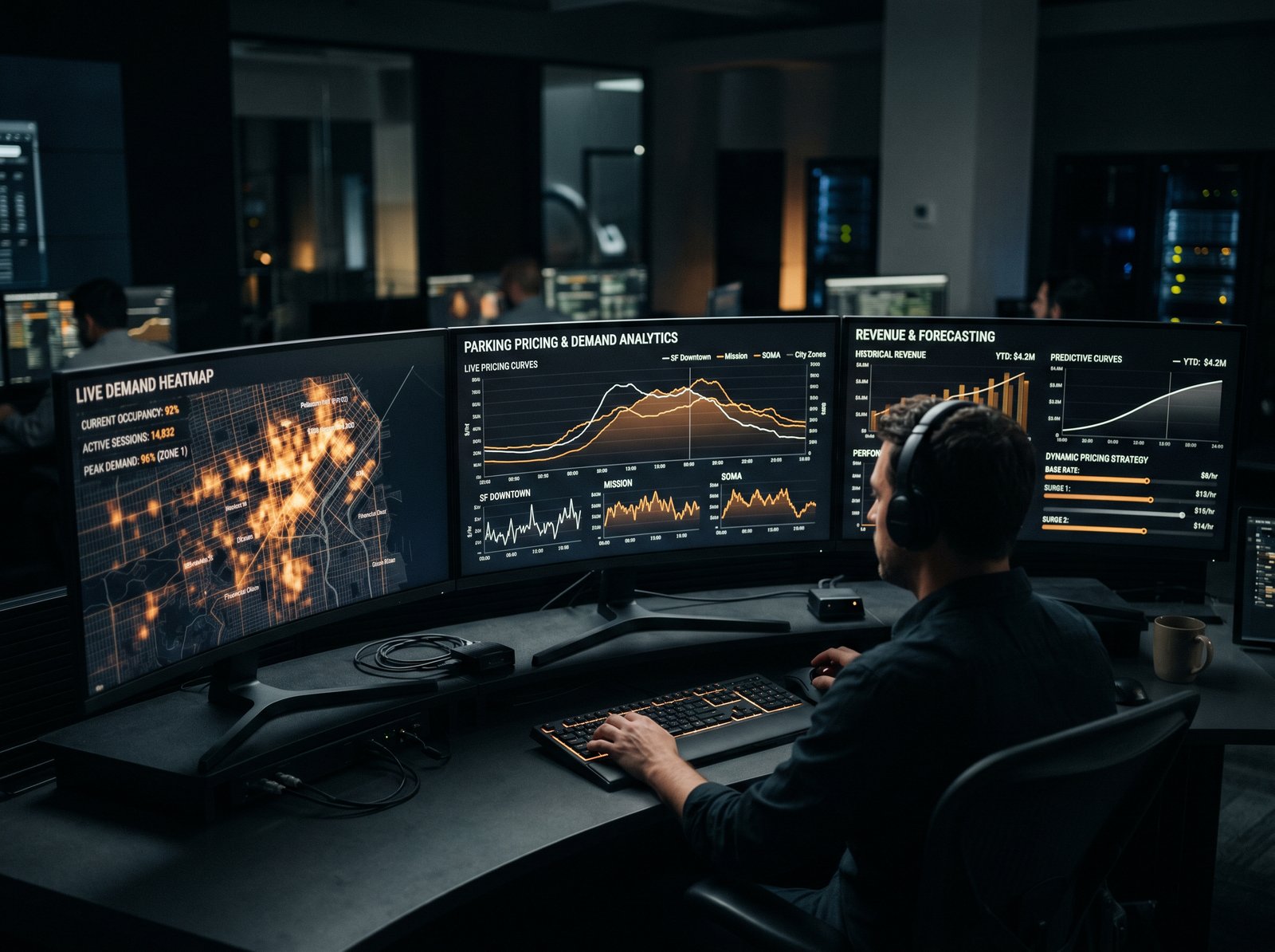 Dynamic pricing analytics dashboard